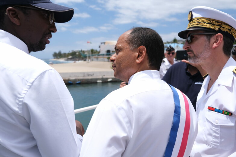 Hervé Berville le Secrétaire d État chargé de la Mer en visite