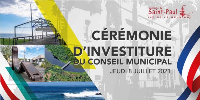 Suivez en direct la cérémonie d'investiture du Maire et du Conseil Municipal