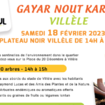 Saint-Paul accueille l’évènement Gayar nout kartyé ce samedi 18 février 2023 au Plateau noir de Villèle.